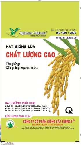 Giá bán bao bì hạt giống lúa