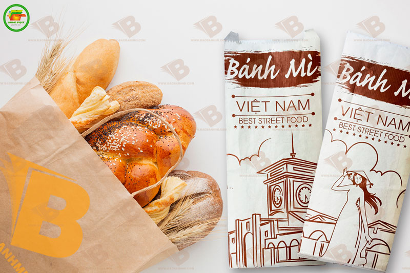 Bao bì đựng bánh mì Việt Nam