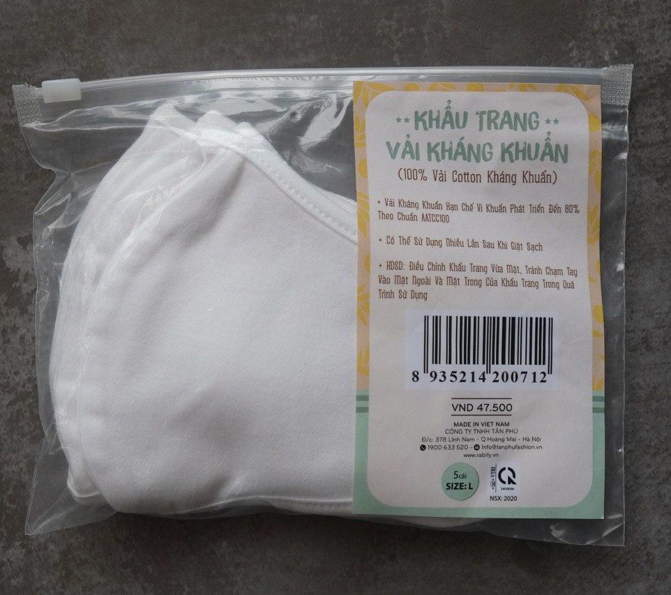 Sản xuất và phân phối túi đựng khẩu trang kháng khuẩn